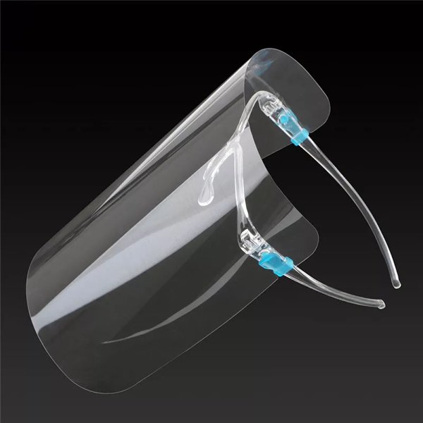 Glass Frame Face Shield (Full Face Mask)