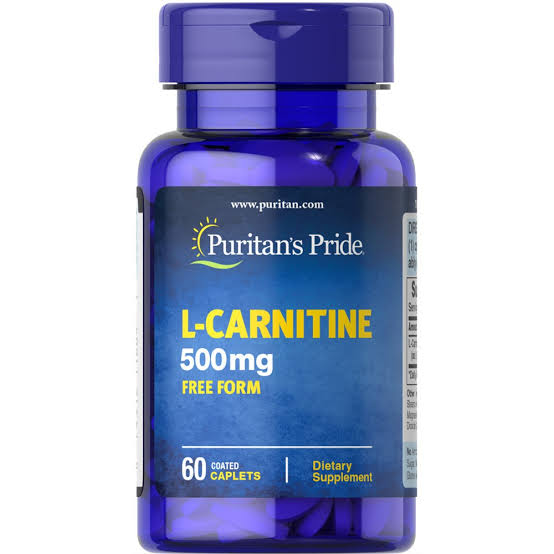 Puritans Pride L - Carnitine 500 mg 60 Caplets 