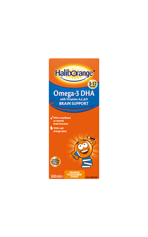 Hailiborange Omega 3 DHA Brain Support Syrup 300ml