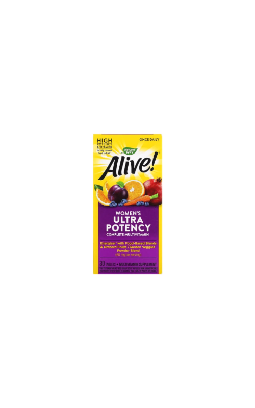 Alive! Once Daily Womens Ultra Potency Multivitamin 30 Tablets