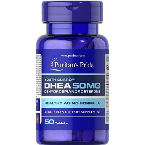 Puritan's Pride DHEA 50mg 50 Tablet