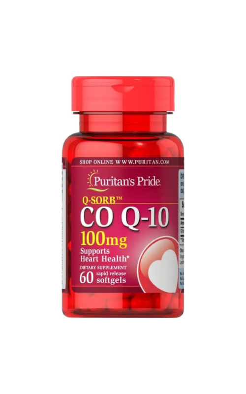 Puritans Pride Co Q10 100mg 60 Softgel 