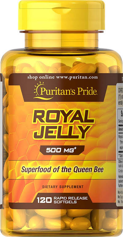 Puritan's Pride Royal Jelly 500mg 120 Softgel