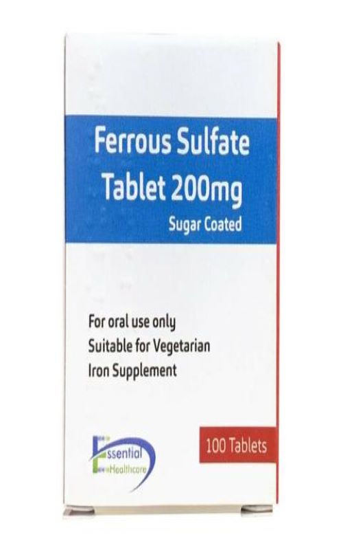 Ferrous Sulphate Tablet BP 200mg  100 tablets