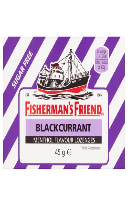 Fisherman's Friend Lozenges Blackurrant