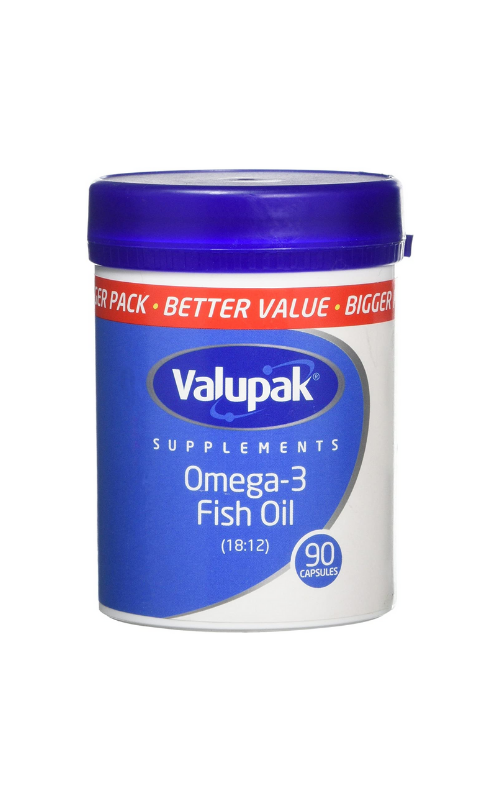 Valupak Omega 3 Fish Oil (18:12) 30 Capsules