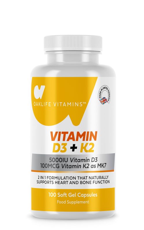 Oaklife Vitamins Vitamin D3 + K2